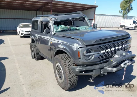 2022 Ford Bronco Badlands z USA, uszkodzony, nr VIN 1FMDE5CP9NLB82078